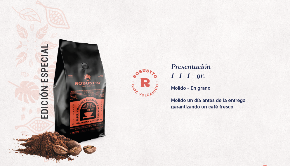 Presentación de 111 gr - Aroma a felicidad